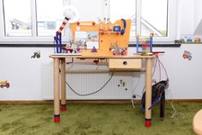 HABA Schreibtisch Komplett TOP massiv Holz NP war 400 € 