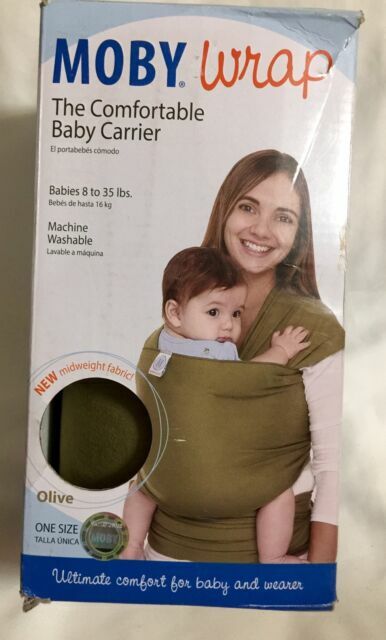 olive green moby wrap