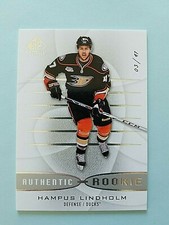 2013-14 Hampus Lindholm SP Game Used Authentic Rookie True RC /47