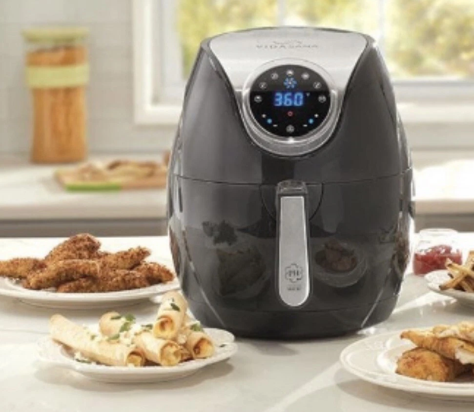 VIDA SANA ELECTRICS Pro-7 4.2-Quart Electric Air Fryer 4579 Princess House