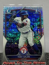 2023 Bowman Chrome #BCP-221 Yosy Galan Chrome Prospects Mojo Refractor
