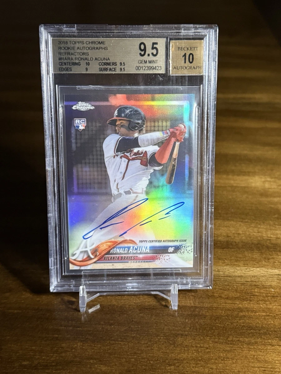Topps Baseball 2018 Season Ronald Acuña Jr. Sports Trading Cards