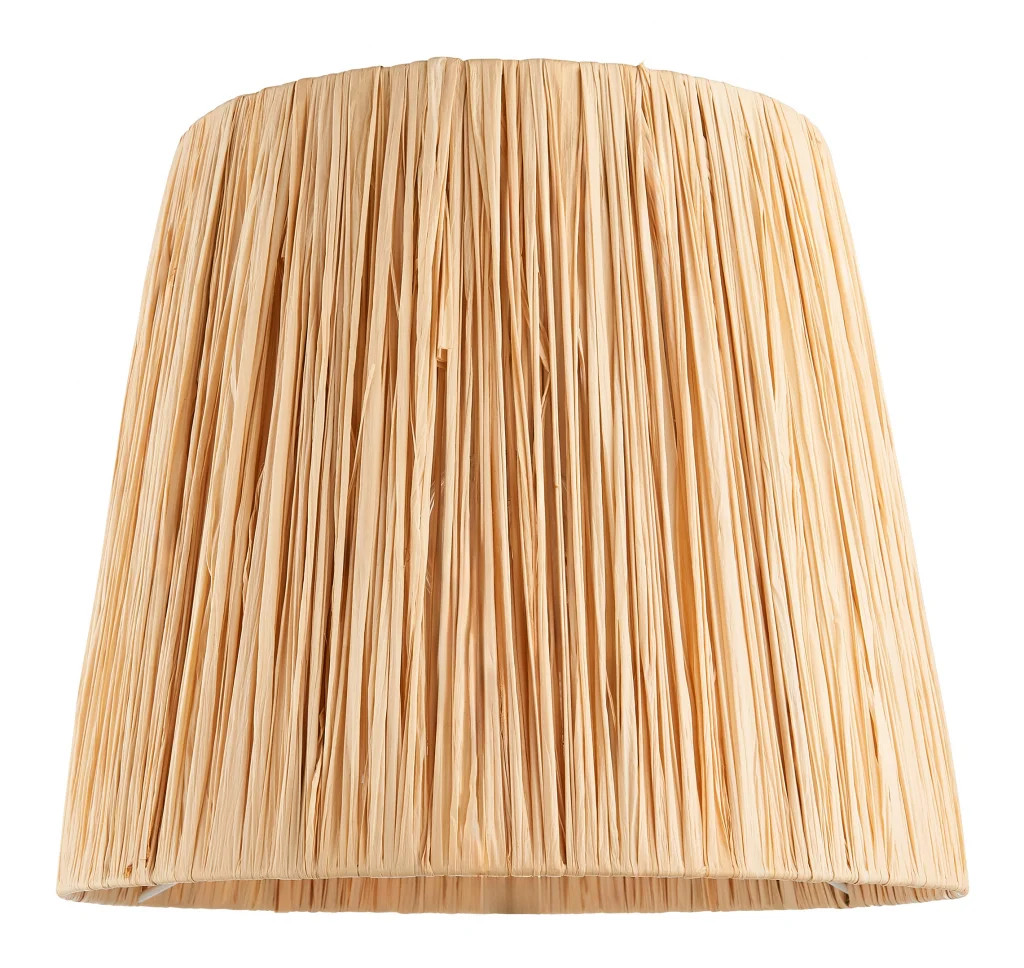 Lampshade Beige Raffia Shade 300mm Endon 113455