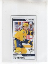 17/18 OPC O-PEE-CHEE FILIP FORSBERG MINI INSERT #18