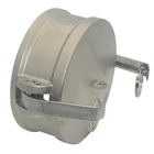 4" 4 inch Type DC Dust Cap Coupler Stainless Steel 304 Hose Fitting Camlock