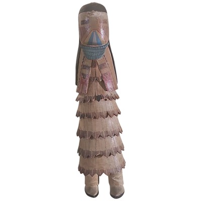 Hopi Indianer Maisjungfer Kachina handgeschnitzt Holz 10,5 Zoll