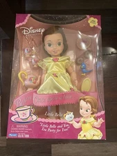 2005 Disney Princess BEFORE ONCE UPON A TIME LITTLE BELLE Tea Party DOLL TOY NEW