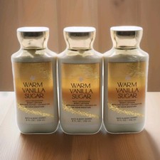 2x Bath Body Works Warm Vanilla Sugar Body Lotion 8 oz. each