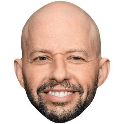 Jon Cryer (Smile) Celebrity Mask, Flat Card Face, Fancy Dress Mask