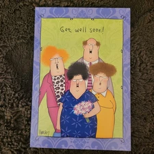 Leanin Tree Greeting Card  - Get Well