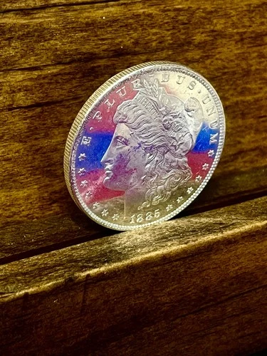 1885 O Morgan Dollar    SO BEAUTIFUL   NEAR FLAWLESS DMPL CH BU + CAMEO