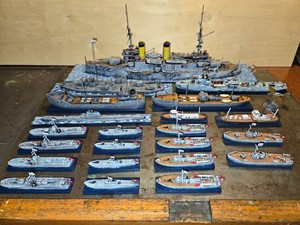 Cruel seas 1:300 scale Soviet naval flotilla