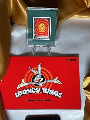 2026 Niue Agoro Trading Coins Looney Tunes 1oz Silver Proof