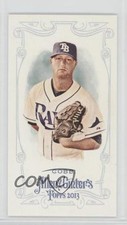 2013 Topps Allen & Ginter's Mini Red Ginter Baseball Back 2/25 Alex Cobb 3f5