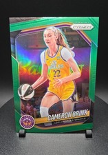 2025 Panini Prizm WNBA - Cameron Brink #87 Green Prizm