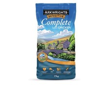 Arkwrights Sensitive Complete Dry Dog Food 15kg with extra Chicken Wheat-Free 1.78 per kilo
