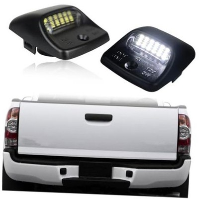 Full LED License Plate Light Tag Lamp Compatible with Toyota Tacoma 05-15