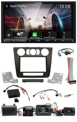 Kenwood Lenkrad 2DIN USB DAB Bluetooth Autoradio für BMW 1er Aktiv PDC man. Klim