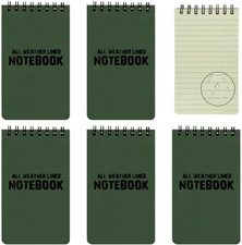 Confezione Da 5 Fogli Impermeabile per Appunti / Blocco Note per Attività All'Ar