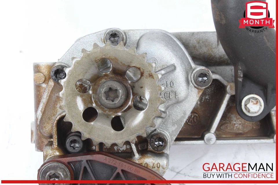 05-12 Mercedes W164 ML350 4MATIC C280 M272 Motor Bomba de aceite 2721800501 OEM Foto 3 de 4