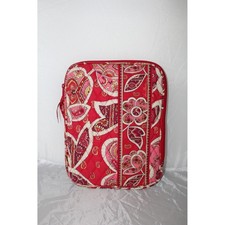 Vera Bradley Rosie Posies Tablet e-Reader Pouch Retired 2012 Red Floral Paisley