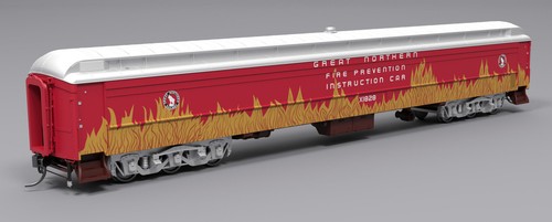 Broadway Limited ~ Escala HO ~ Coche de instrucciones ~ Great Northern #X1828 ~ 9933 | Condition: New