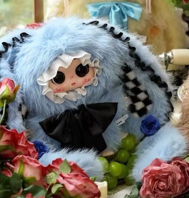 JiiMo·TZHi Rose Dream Island 600% Plush Blind Box Doll Blue 2024