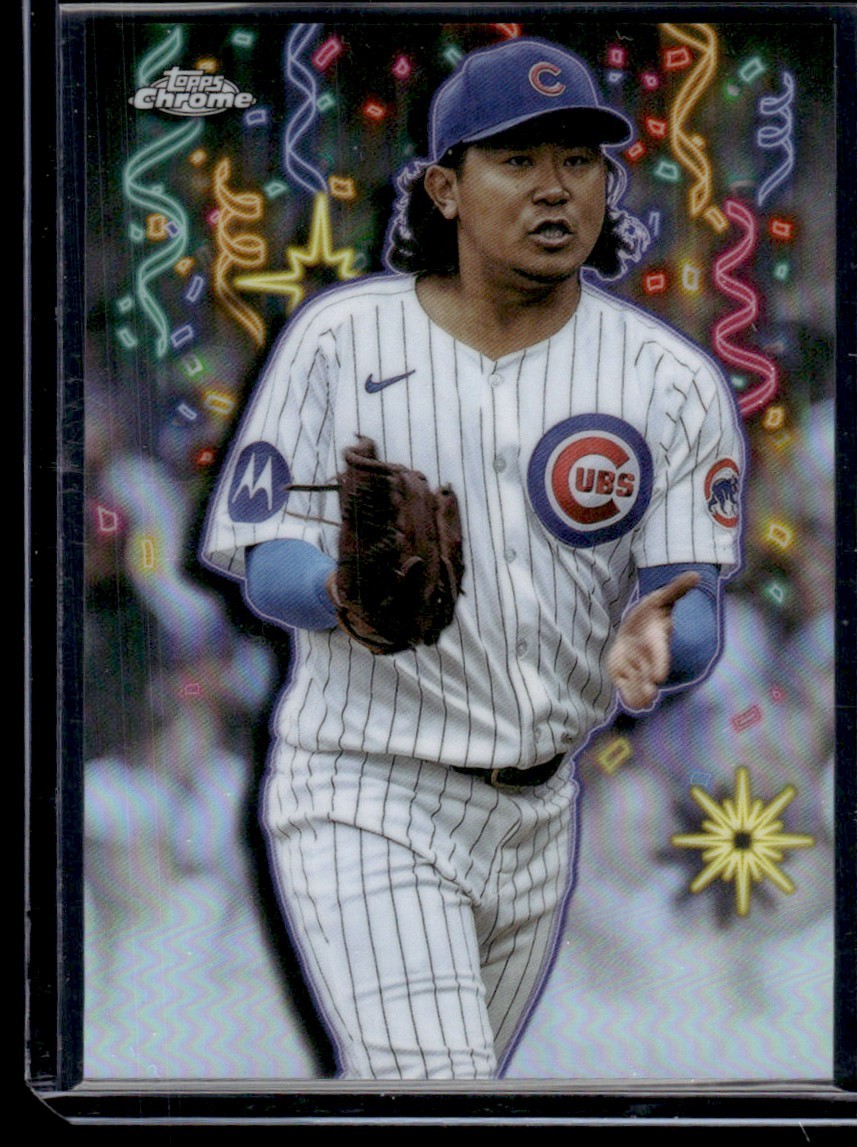 SHOTA IMANAGA 2025 TOPPS CHROME UPDATE CELEBRACION #CT-15