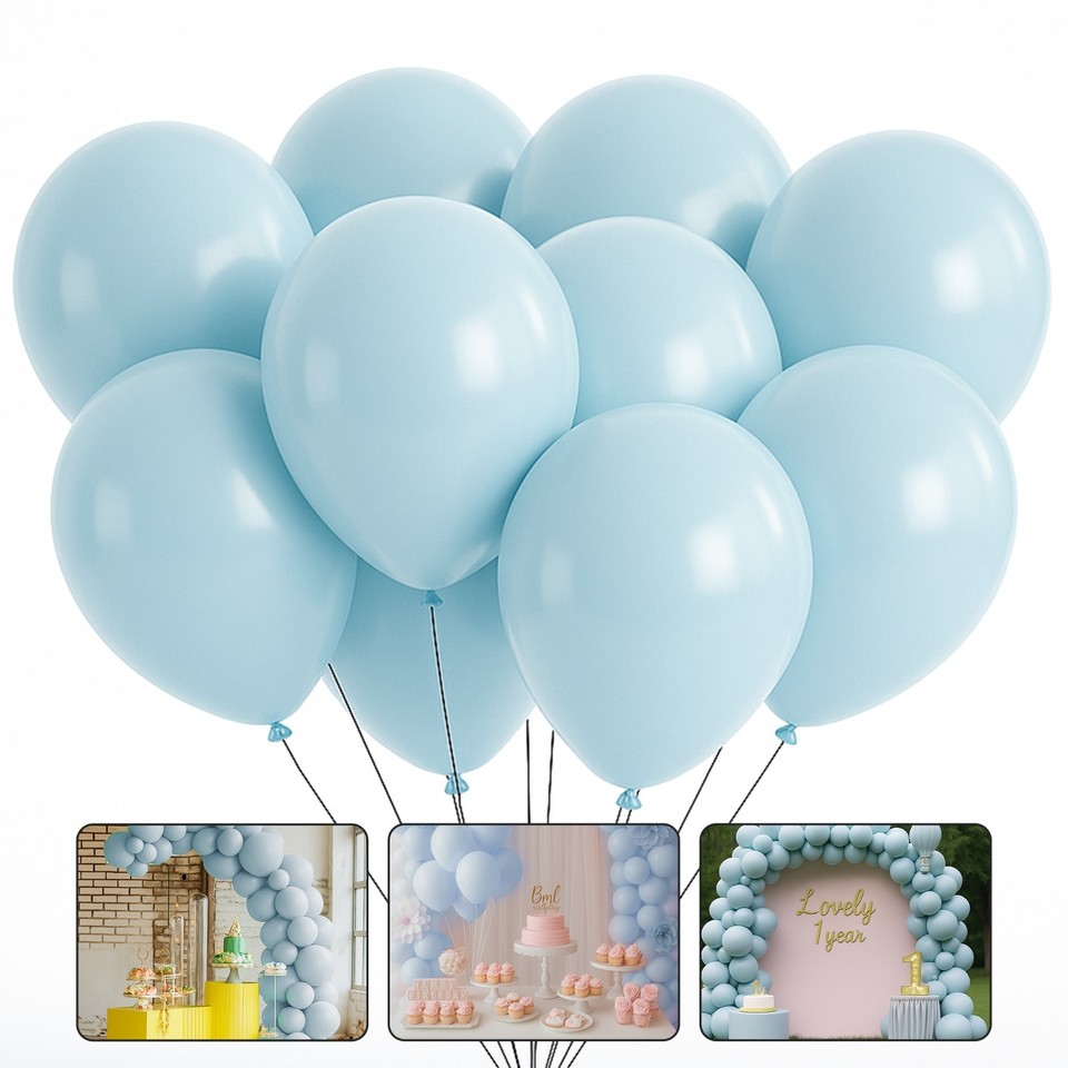 Palloncini doppio gancio Biodegradabili Lattice Colore Giallo standard