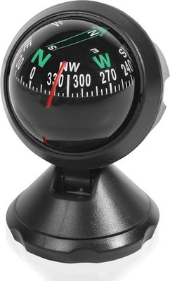 1pcs Car Compass Automotive Compass Ball Adjustable Dashboard Mounted for Hiking