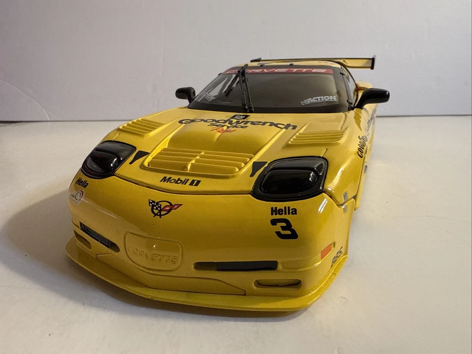 Corvette C5R 2001 Dale Earnhardt #3 GM Goodwrench 1/18 acción versión original Foto 4 de 4