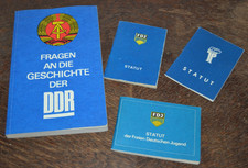 Konvolut Jungpioniere Th&auml;lmannpioniere FDJ Fragen an die Geschichte DDR ab 1975