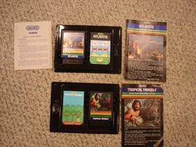 Lof of 18 Vintage Intellivision Video Games untested as is