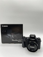 Canon PowerShot G1 X Mark III Black 24.2 MP 3x Optical Zoom Digital Camera w/Box