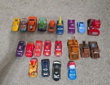 Lot Of 21 Disney Pixar Cars Toy Diecast Metal  Plastic
