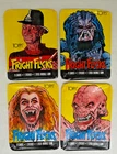 FRIGHT FLICKS (Topps 1988) Set of 4 WRAPPERS (4 Different) NO CARDS OR GUM