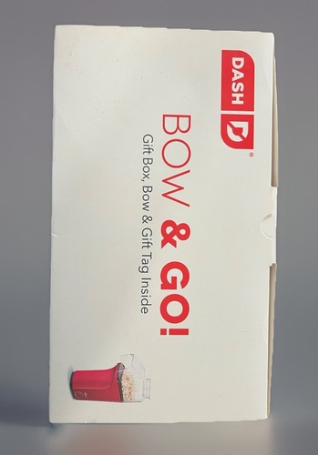 New DASH Hot Air Popcorn Popper Maker with Measuring Cup Red - Picture 2 of 6