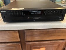 Sony 5 CD Changer Digital Compact Disc Exchange System Player CDP-CE375