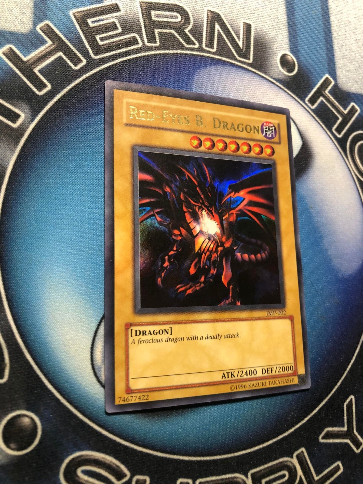 REDEYES B. DRAGON *** JMP002 ULTRA RARE SHONEN JUMP (BLACK) (MP