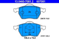 BremsbelÄGe VW P. Golf/Passat/Vento 1.8-2.8 91-06