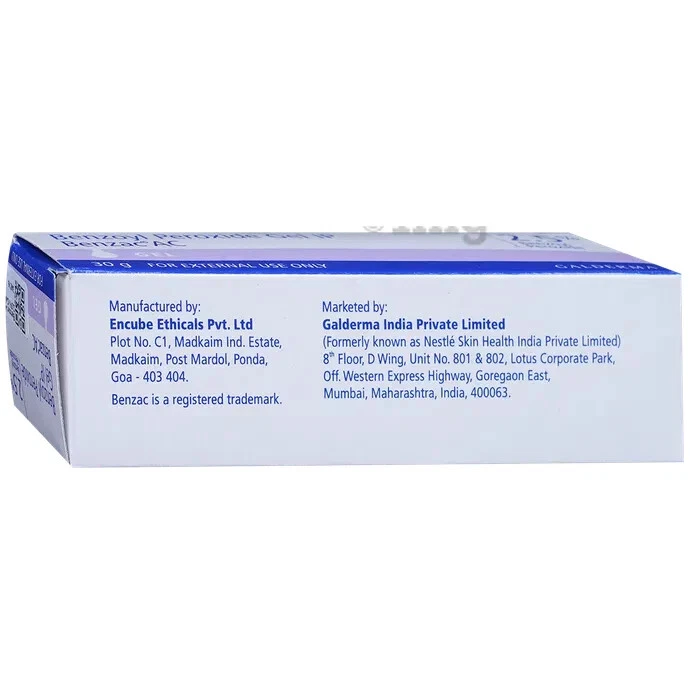 Galderma Benzac AC GEL Peróxido de Benzoilo 2.5% para granos y acné 30GM FRANQUEO GRATUITO Foto 4 de 4