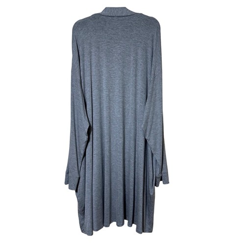 SKIMS Sleep Robe Heather Gray 4X Belt Missing - Picture 2 of 10