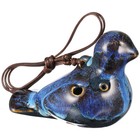 Ceramic Ocarina 6-hole Beginners Bird Musical Instruments for Shape