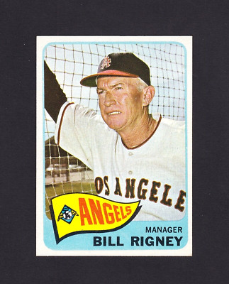 1965 Topps #66 Bill Rigney [Mgr] [NM] [1]