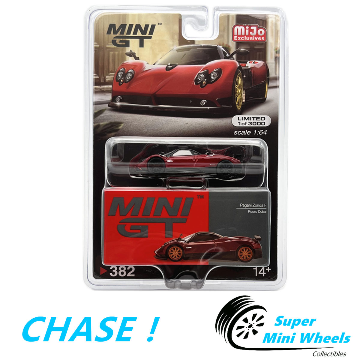 CHASE ! Mini GT 1:64 Pagani Zonda F Rosso Dubai #382 | eBay CHASE ! Mini GT 1:64 Pagani Zonda F Rosso Dubai #382 | eBay
