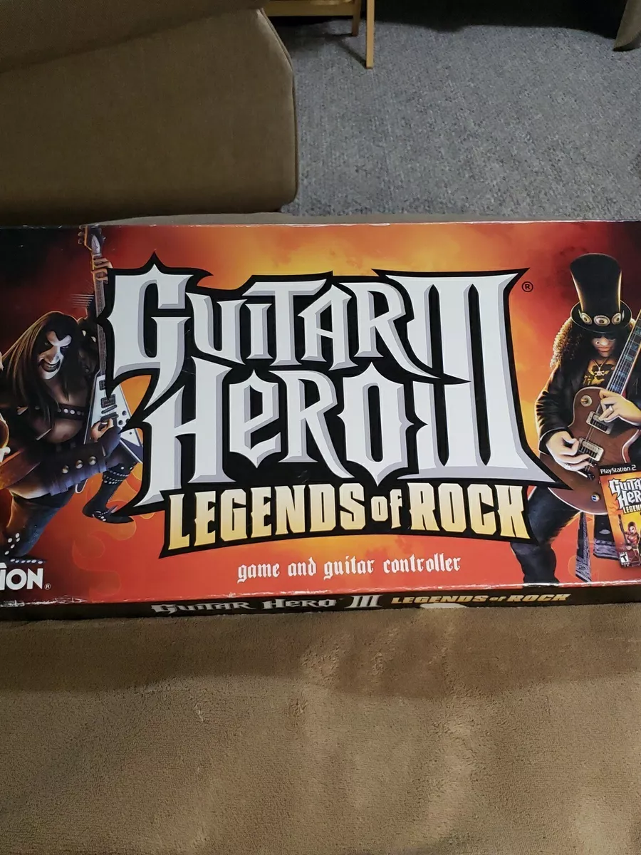 Guitar hero 3 playstation 2 deals