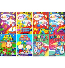 NEW Children's Magic Painting Colouring Book Books Create water Art for KIDS