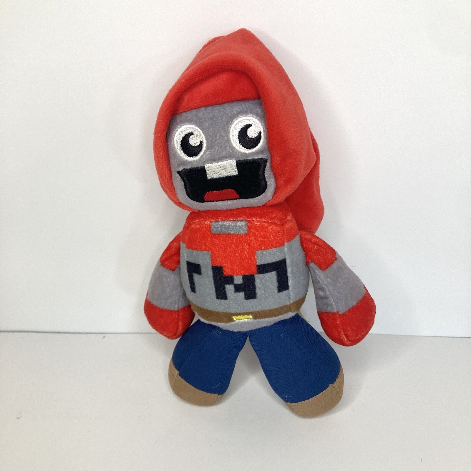 Exploding Stuffed Animal Minecraft Tube Heroes Exploding TNT 8” Plush Stuffed Animal Jazwares ...