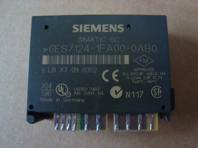 Siemens 6ES7124-1FA00-0AB0 - SIMATIC SC ELECTRONIC SUBMODULE 1 AO +/-10V 1..5V -