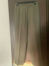 Kasper Ladies Career Dress Pants Pea Green Size 6p